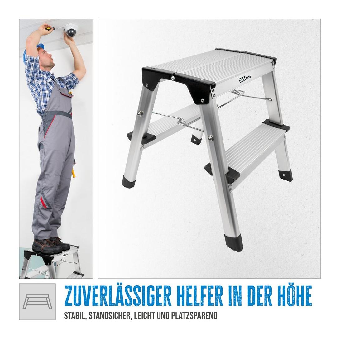 Aluminium Trittleiter GAT 2S