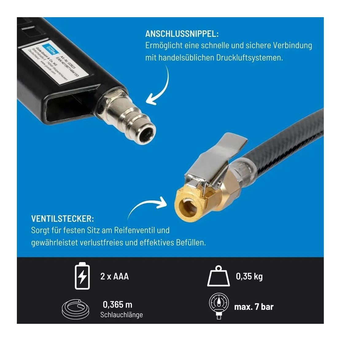Güde Digitaler Reifenfüller 11E