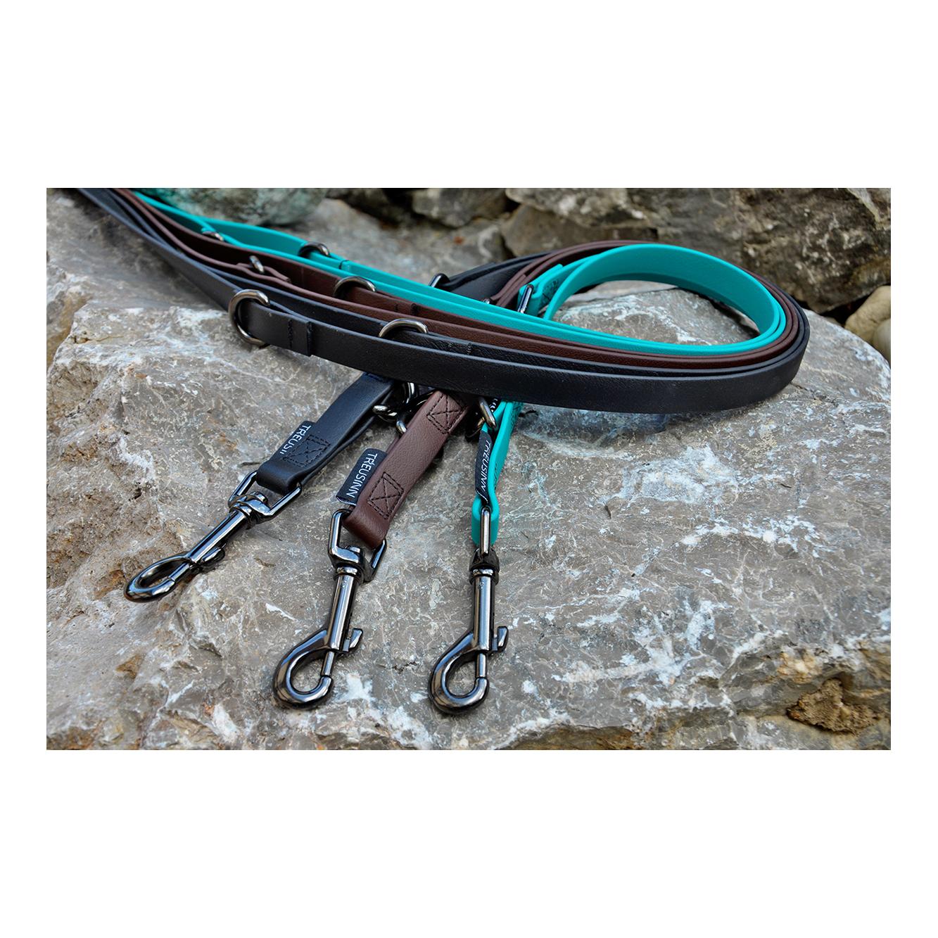 Hundeleine Biothane STAY verstellbar, 2m