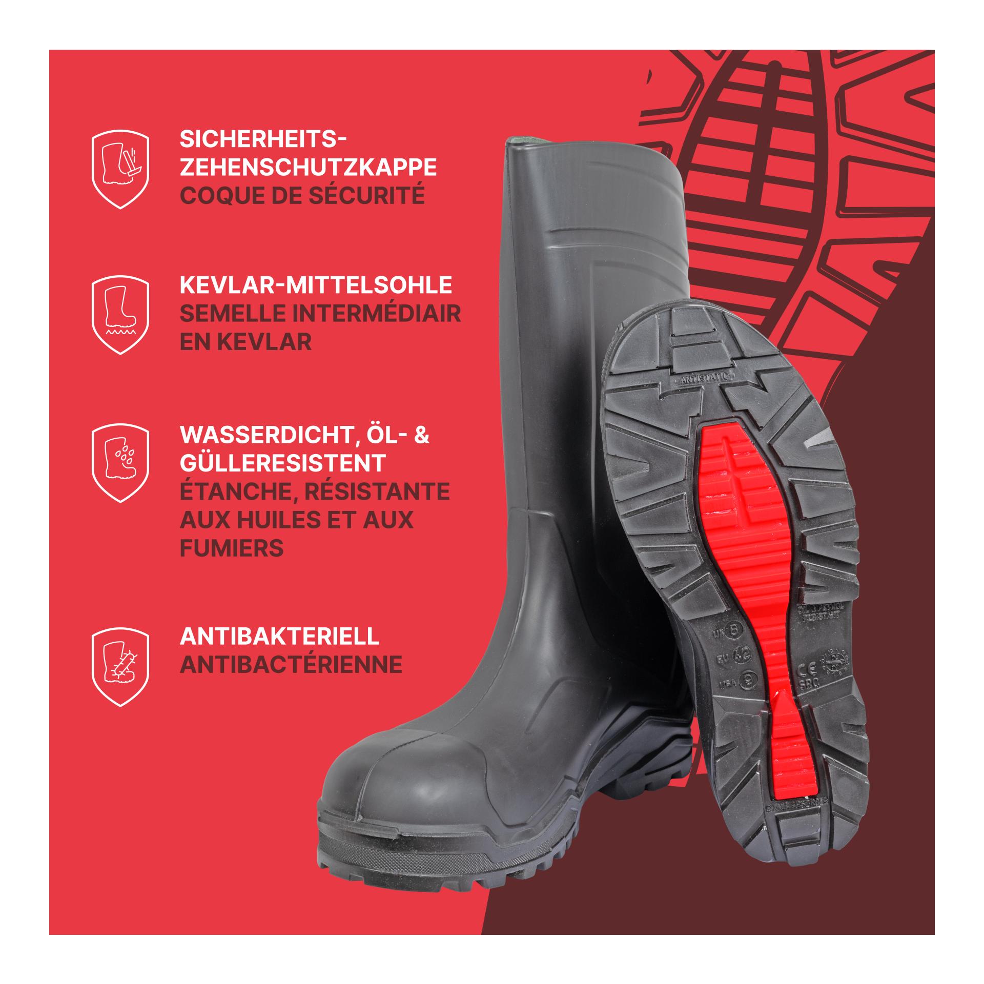 Bottes de sécurité High Performance Kevlar S5
