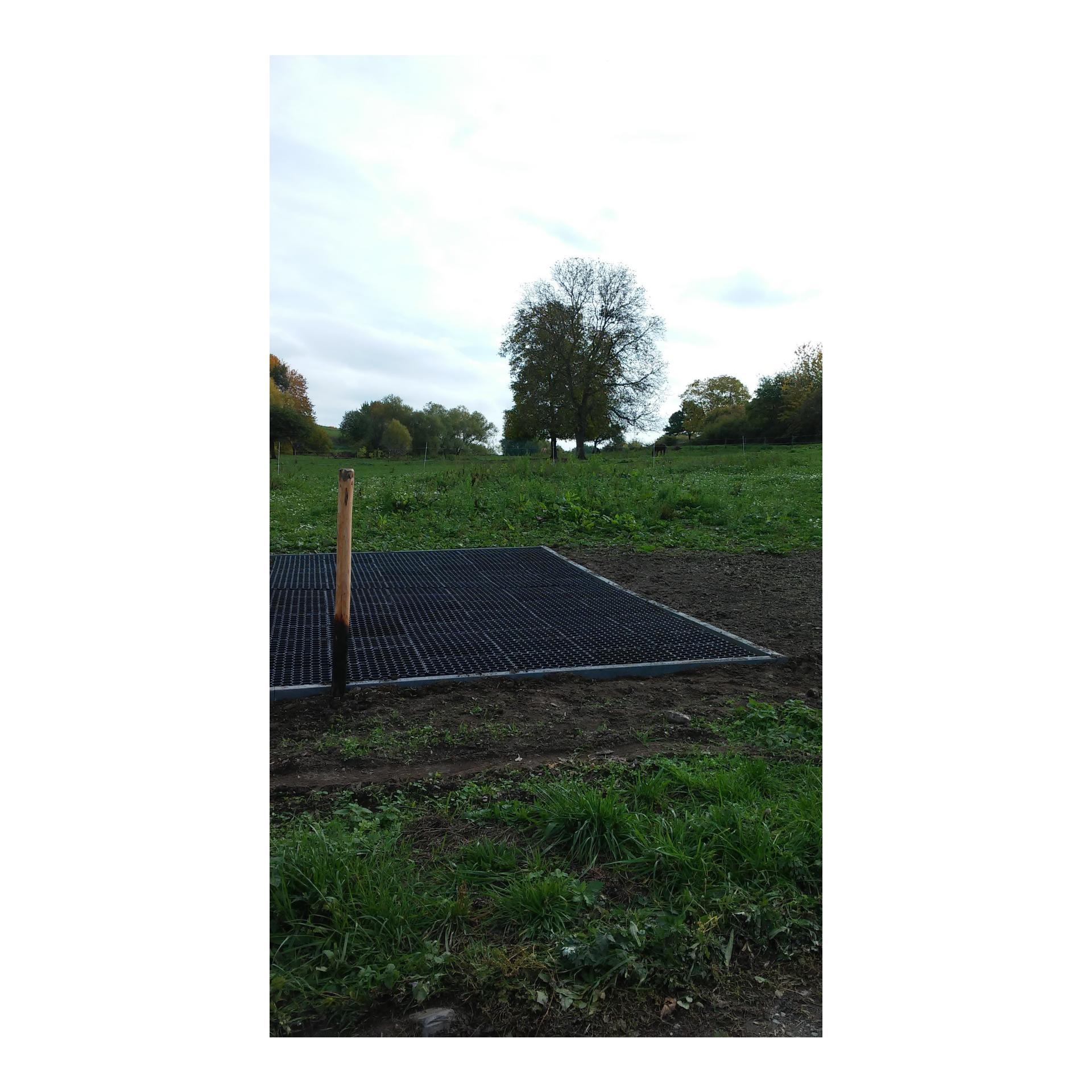 Hauptner Paddockplatte - schwarz