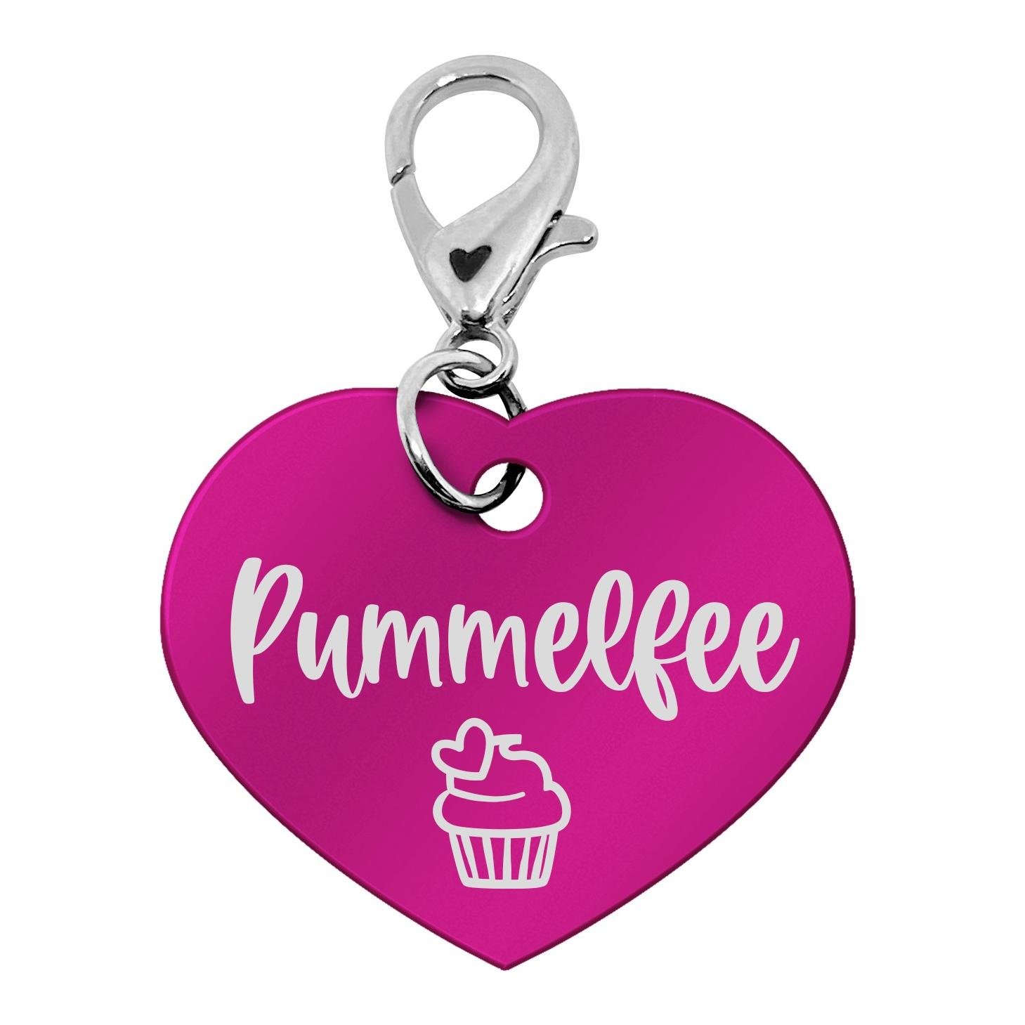 "Pummelfee" Bunte Pferdemarke mit Karabiner