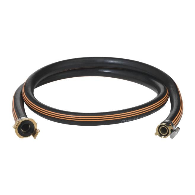 Plus automatischer Schlauchaufroller Edelstahl - mit Schlauch