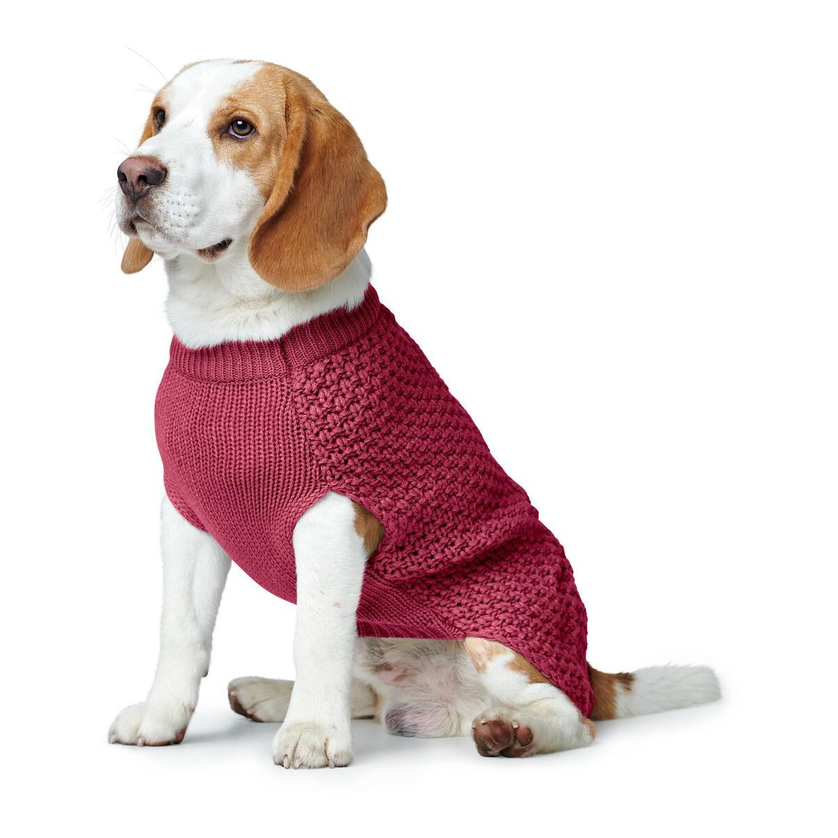 Hundepullover Malmö - bordeaux