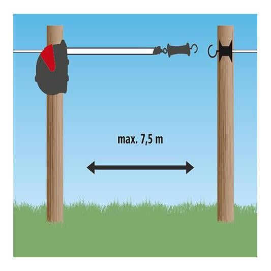 Flexigate avec corde de 6 mm