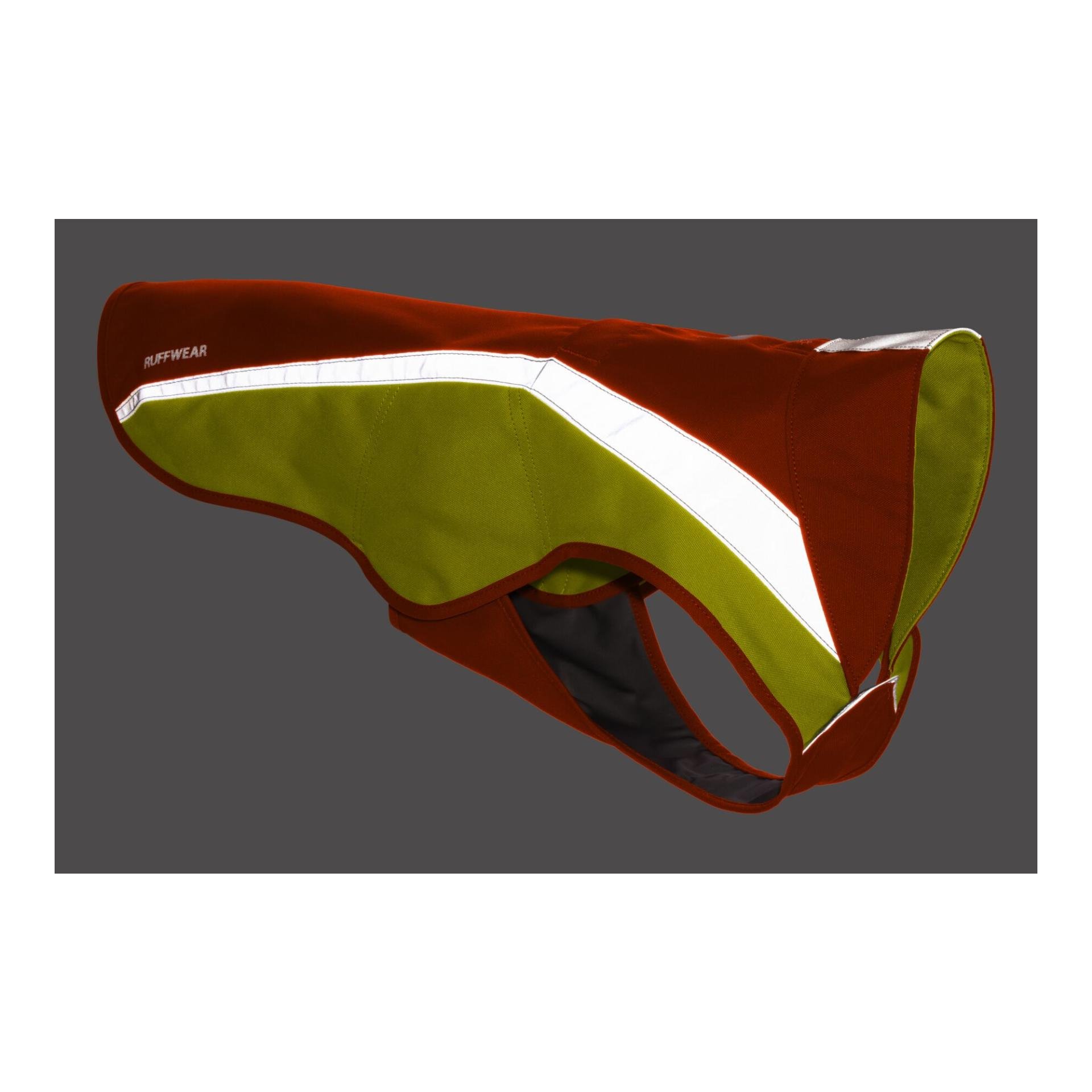 Lumenglow™ Hi-Viz Jacket Hundejacke - blaze orange