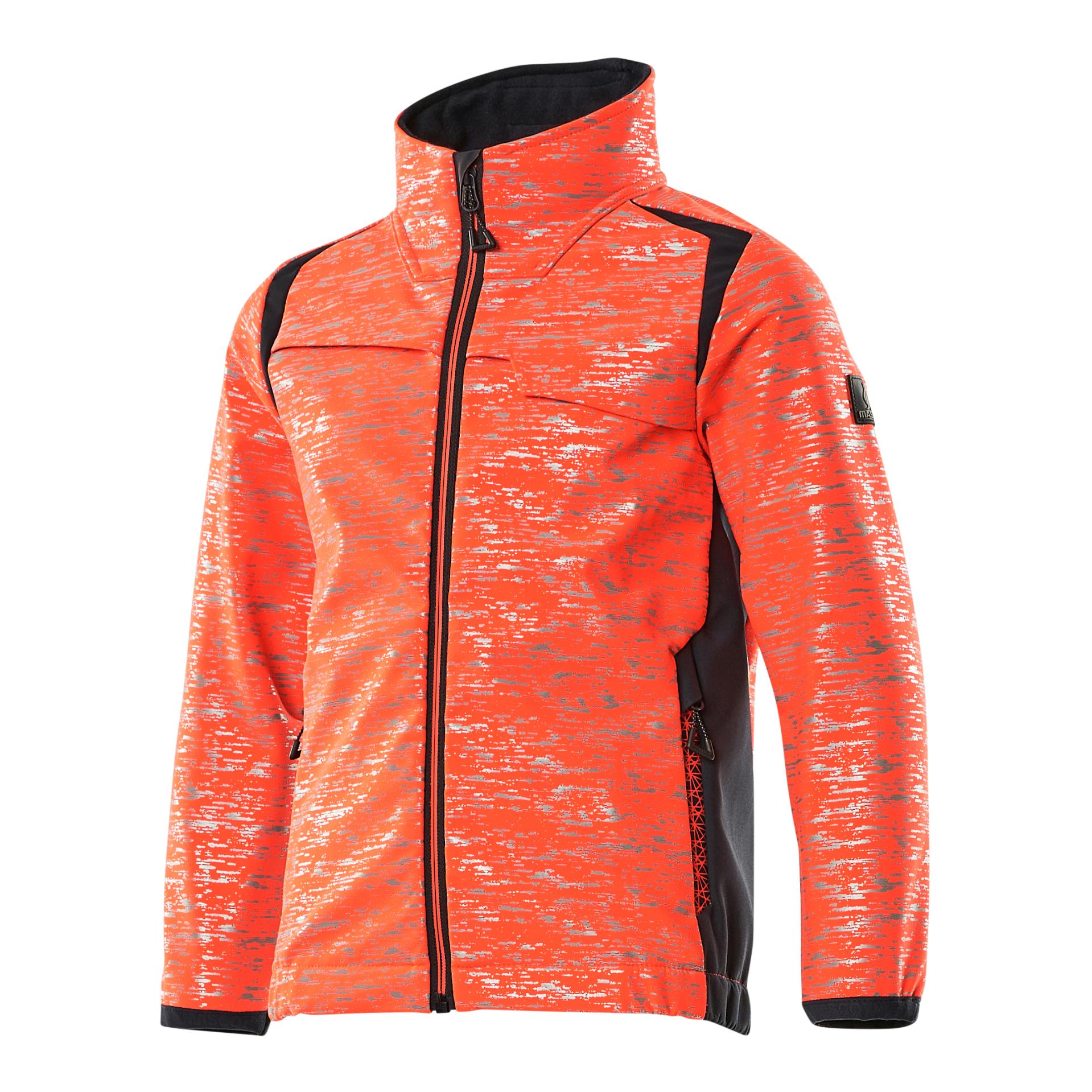 Image of MASCOT Soft Shell Jacke für Kinder - Leuchtrot - bei Hauptner.ch