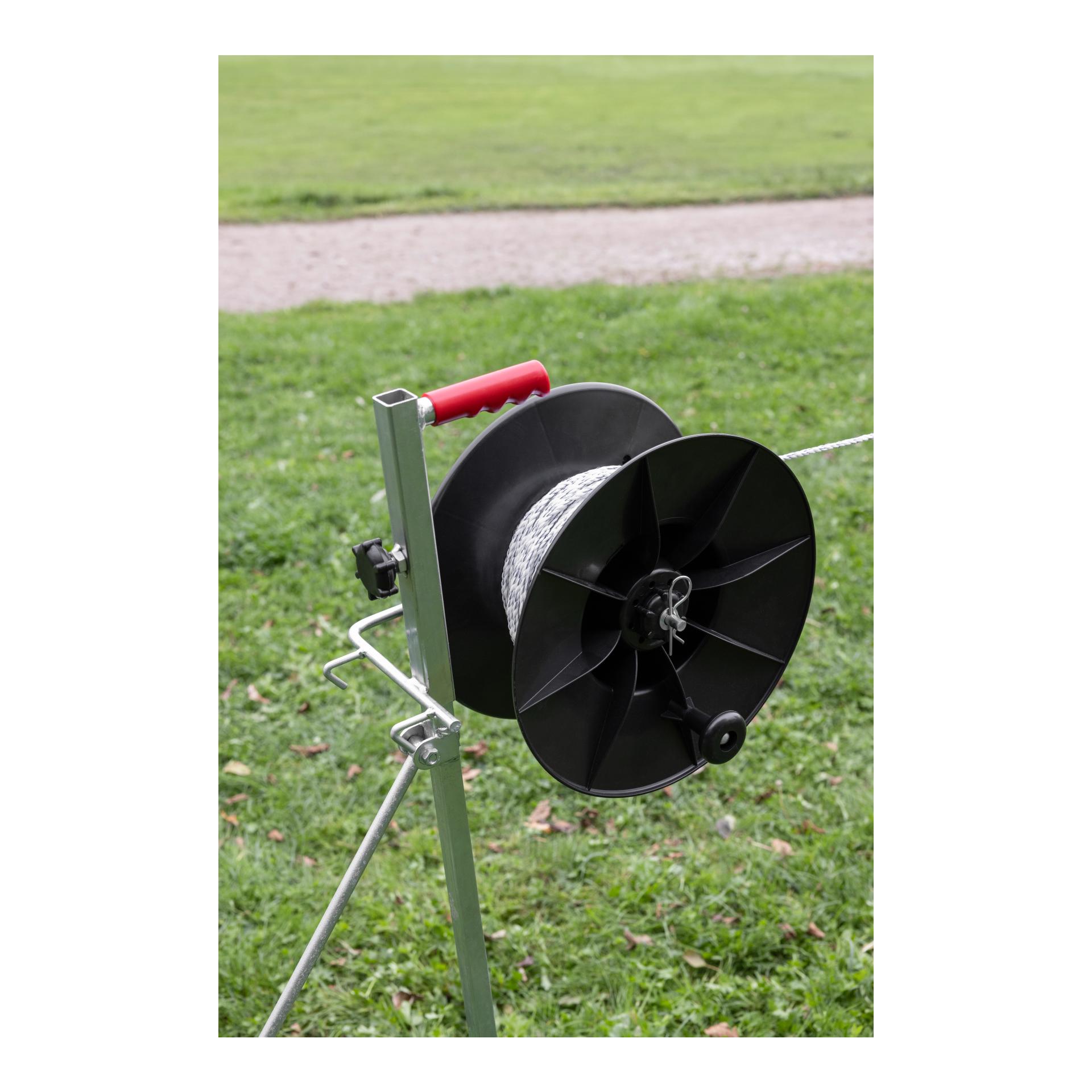 Kunststoffhaspel Super inkl. Haspelständer Dreibein