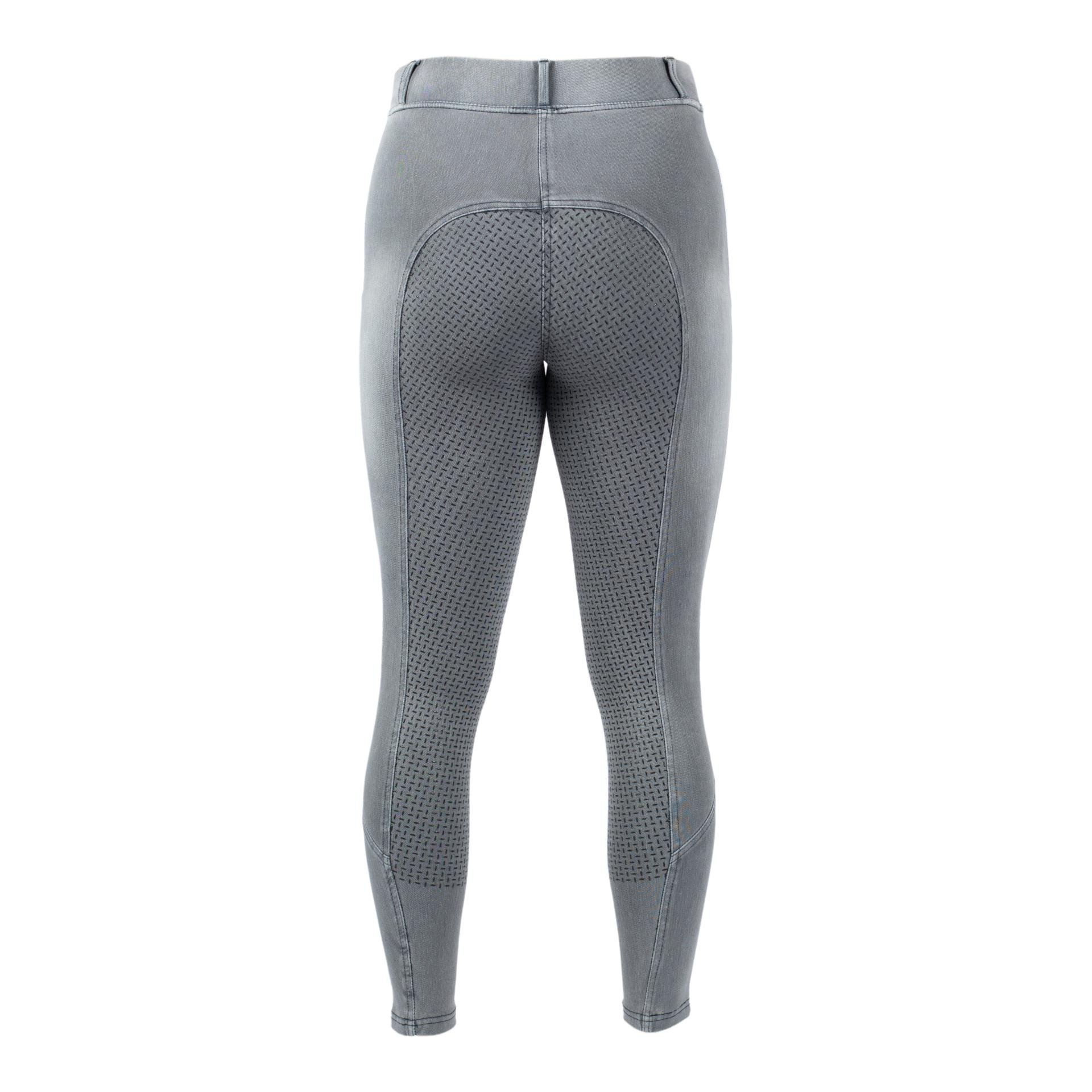 Reitleggings Jeans Fullgrip Damen