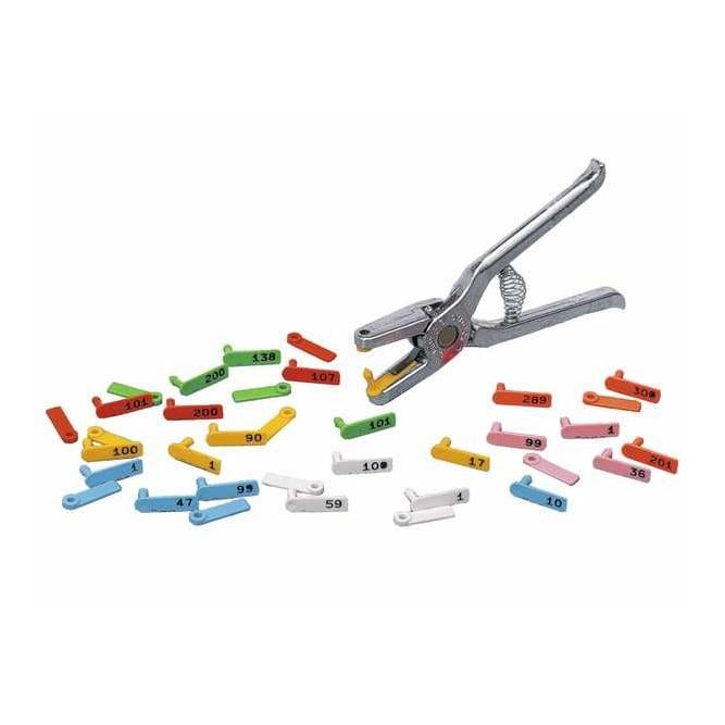 Image of Dalton Rototag / Tip Tag -Ohrmarken - numeriert - orange bei Hauptner.ch