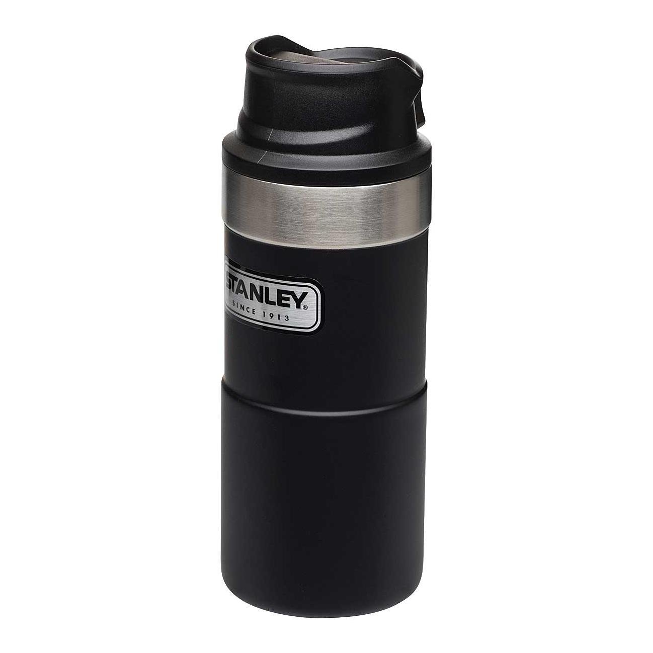 Image of Stanley Classic Trigger Action Travel Mug 354 ml - Matte Black bei Hauptner.ch