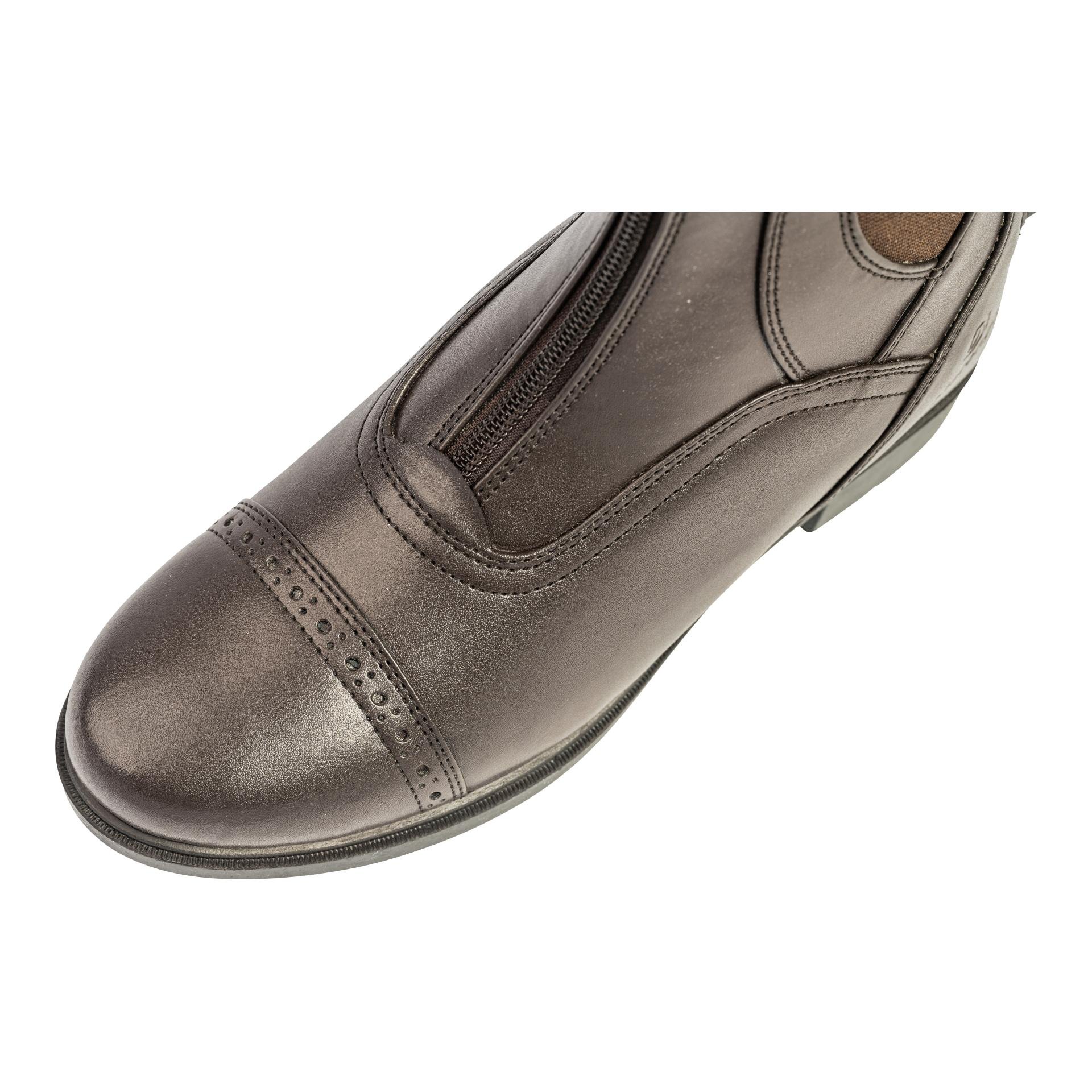 Reitstiefelette Frontzip Winter Kunstleder