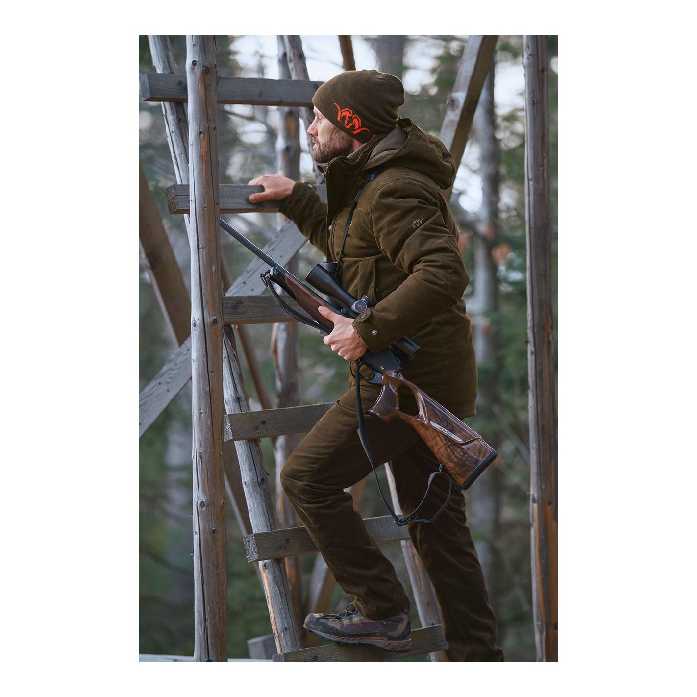 Marlon Suede Hose - Dunkelbraun