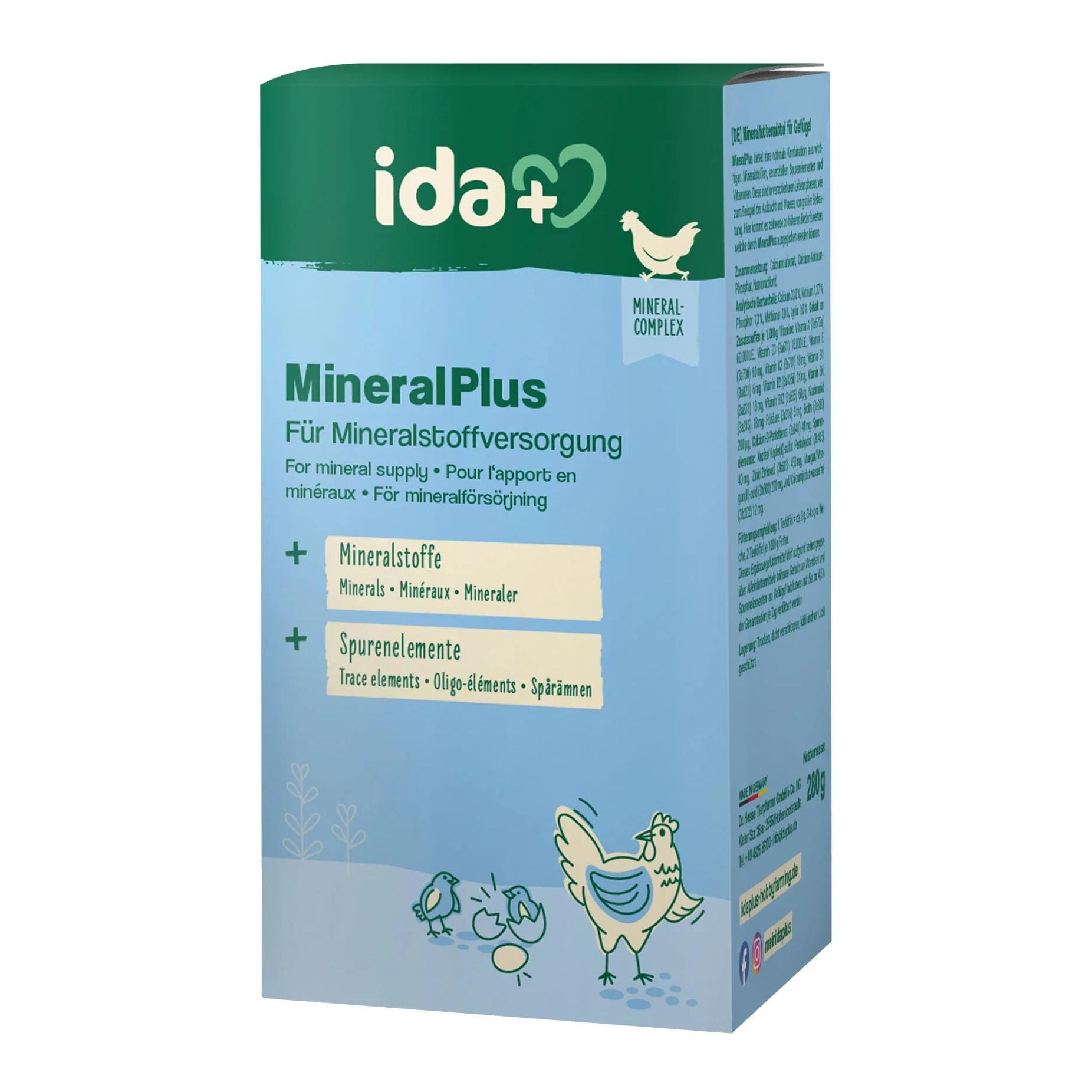 IdaPlus MineralPlus - für eine optimale Mineralstoffversorgung