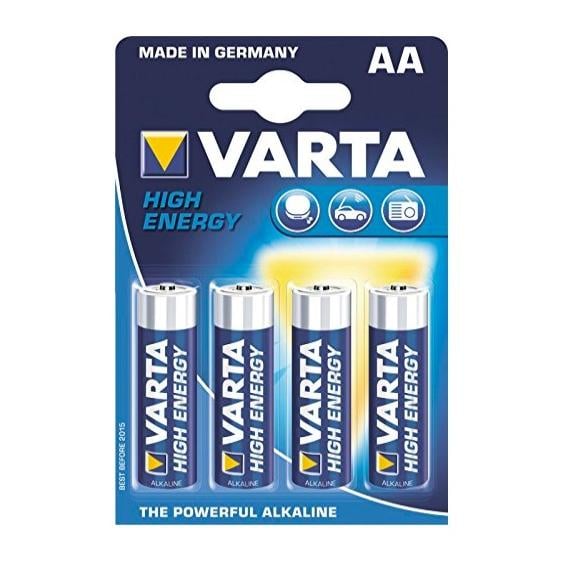 Image of Varta Mignon (AA) Alkaline Batterien, 4 Stück - Blau - bei Hauptner.ch