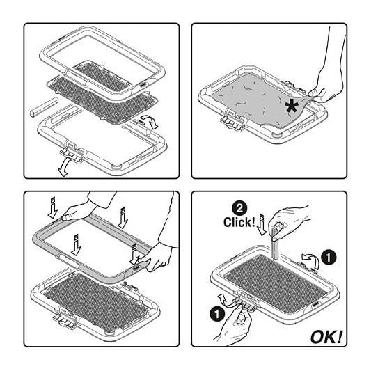Welpentoilette Puppy Training Set 60x40x4cm