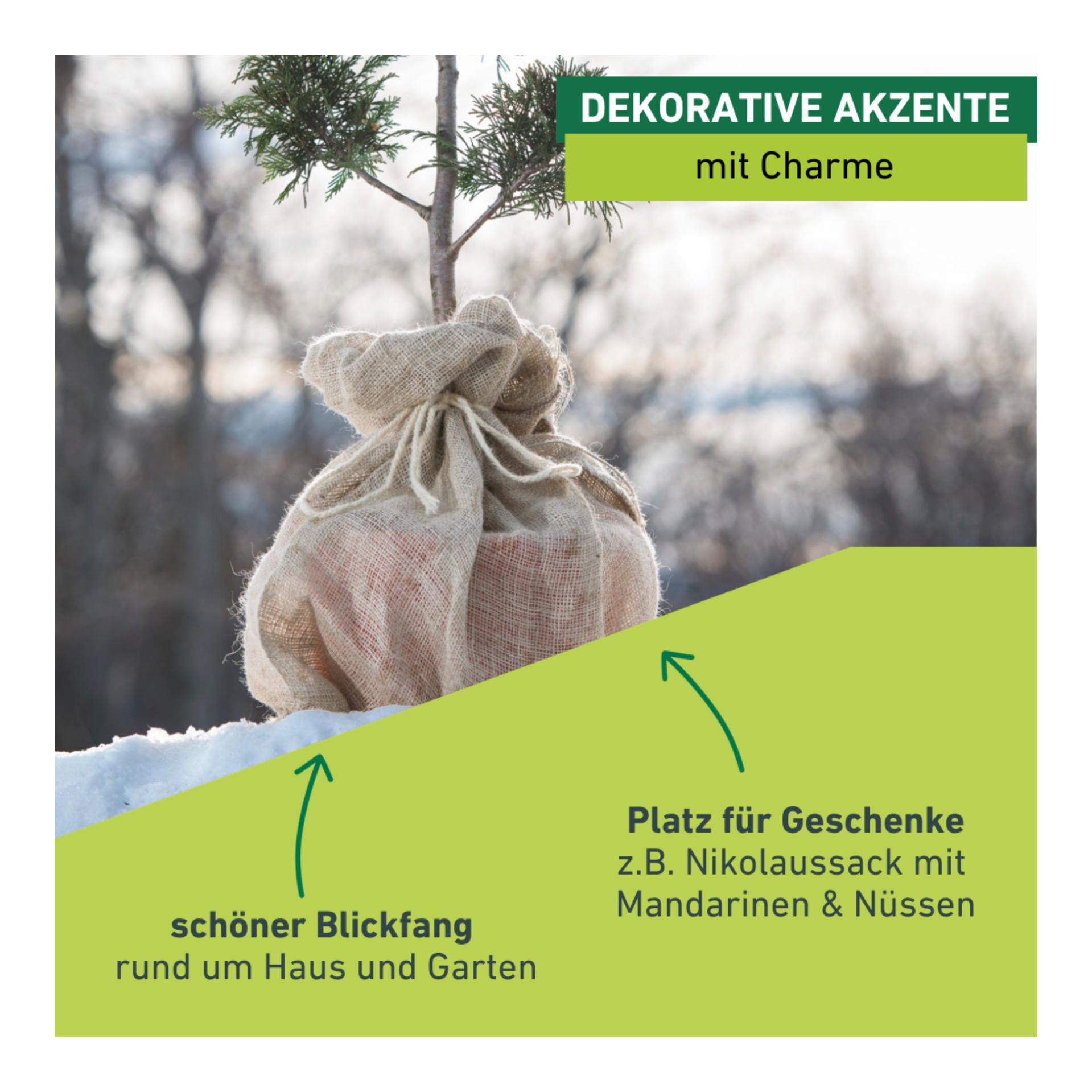 Windhager Jute Sack natur ÖKO 