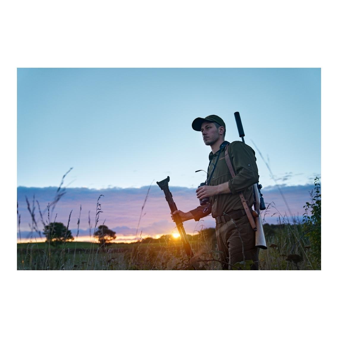 Chemise Trail - vert saule