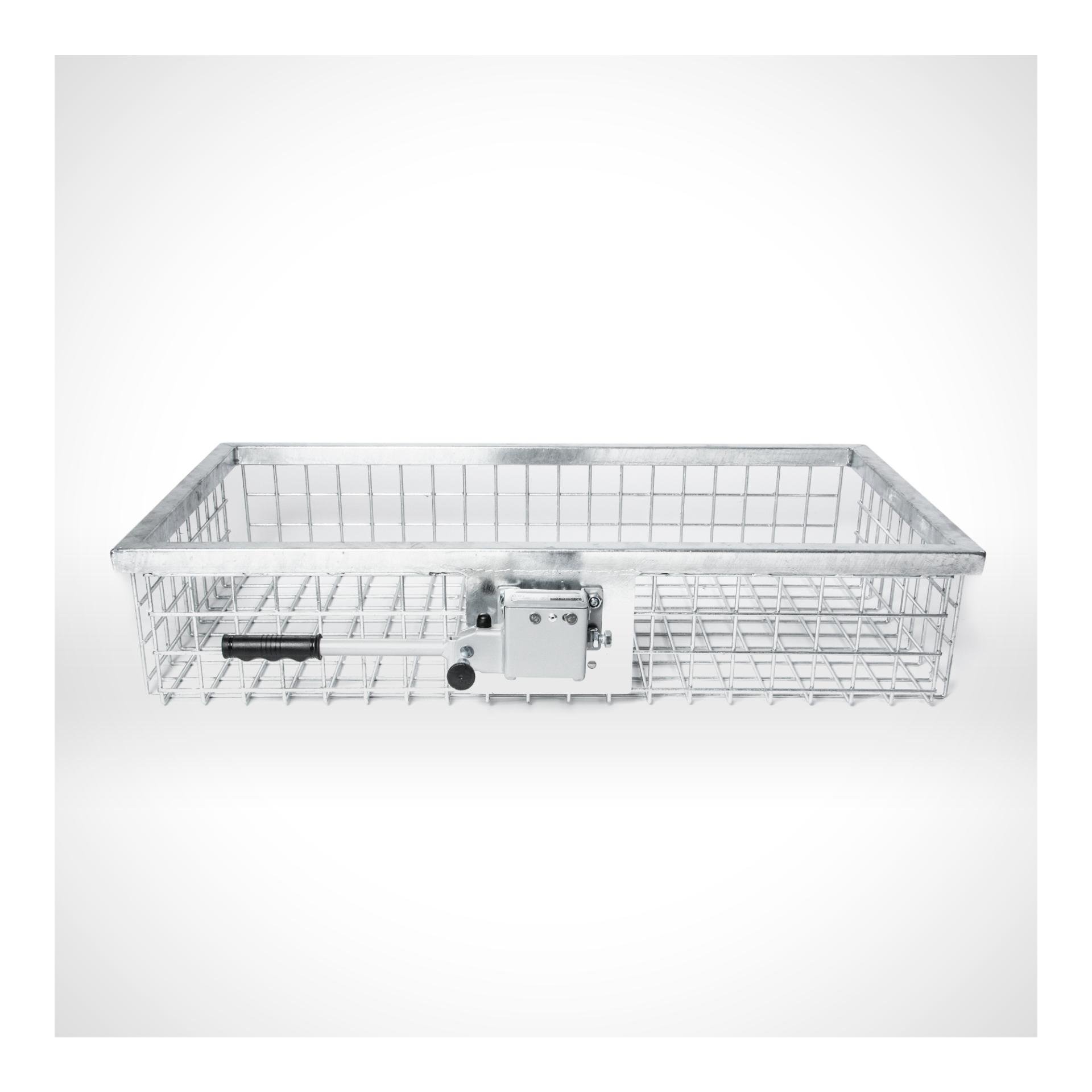 Heckträger Deep mit Schnellverschluss und Diebstahlschloss - 210mm tief verzinkt