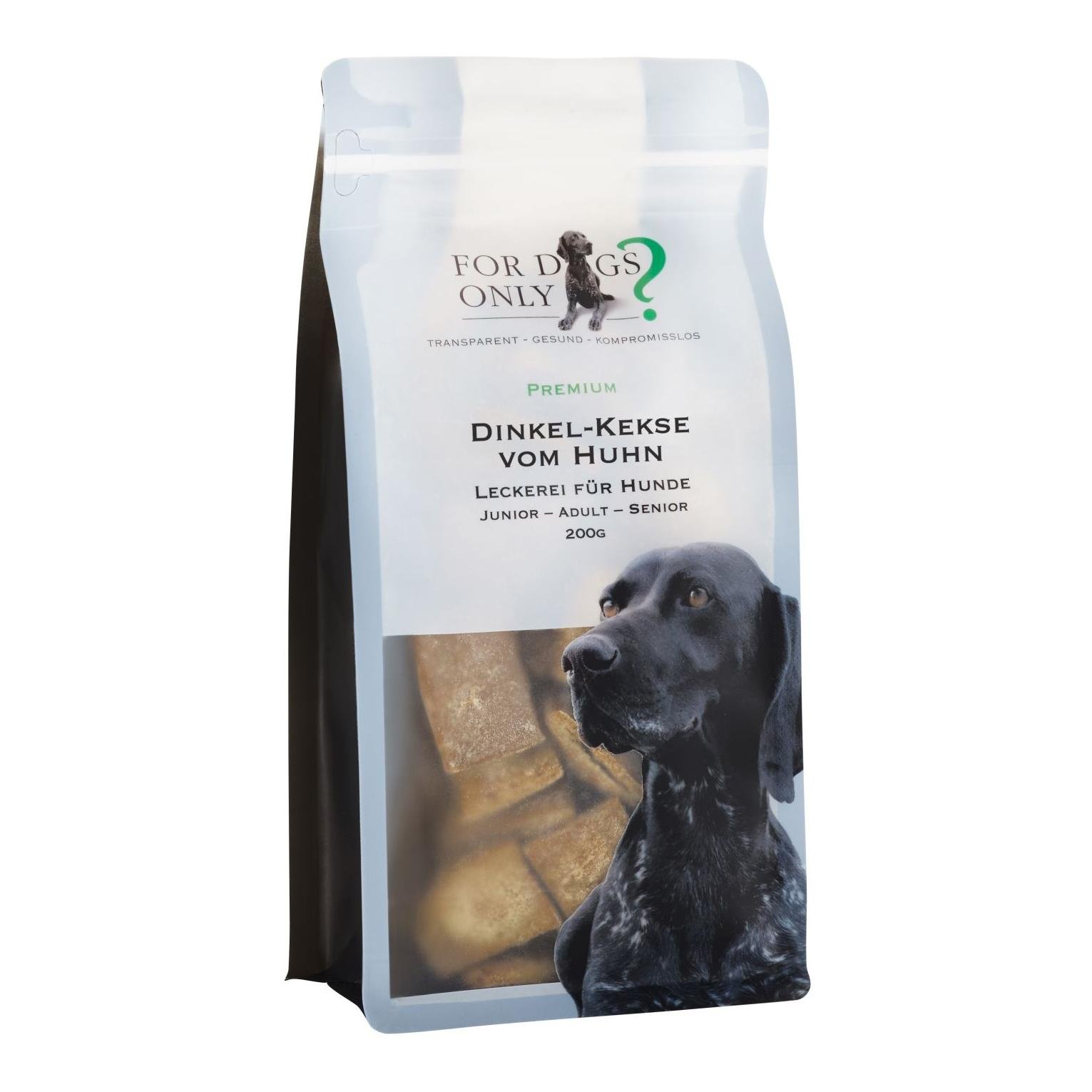 For Dogs Only? Leckerei Dinkel-Kekse vom Huhn