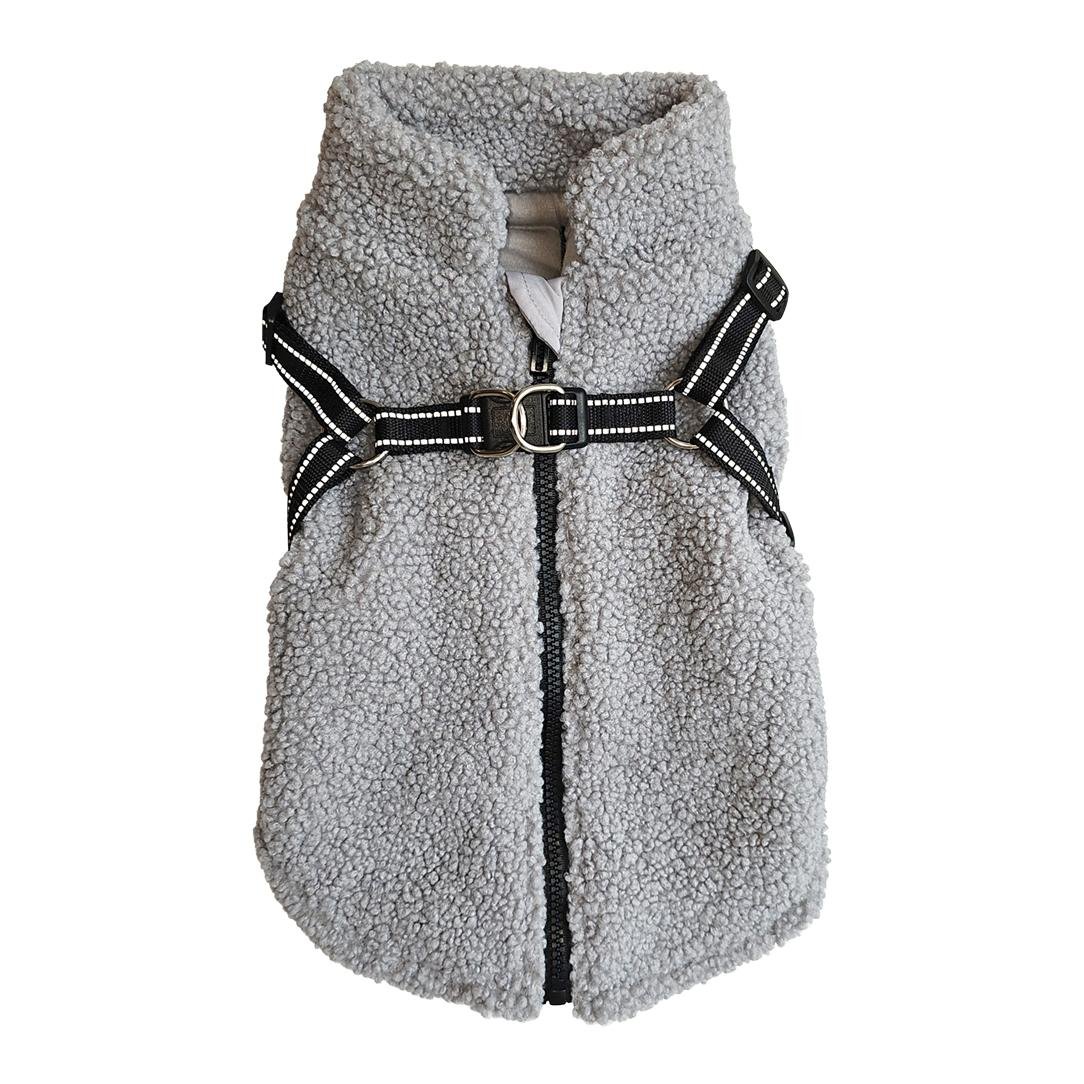 Hundemantel Plis 2in1