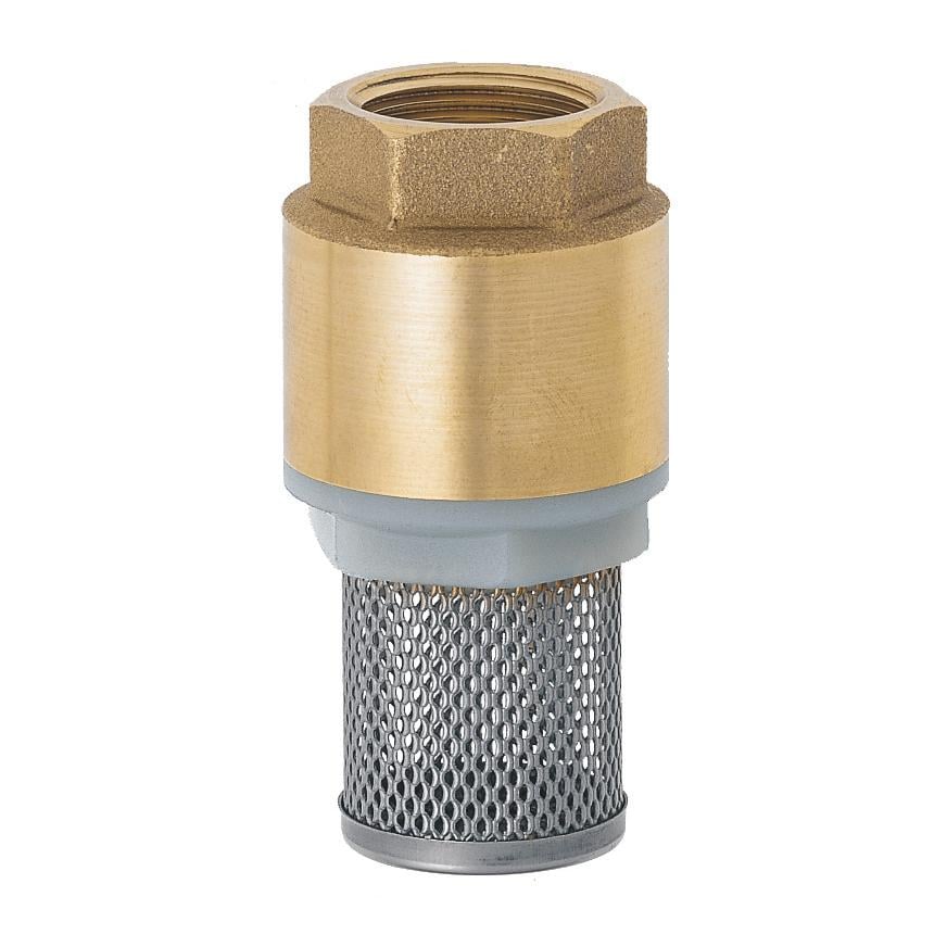 Fußventile mit Edelstahlsaugkorb