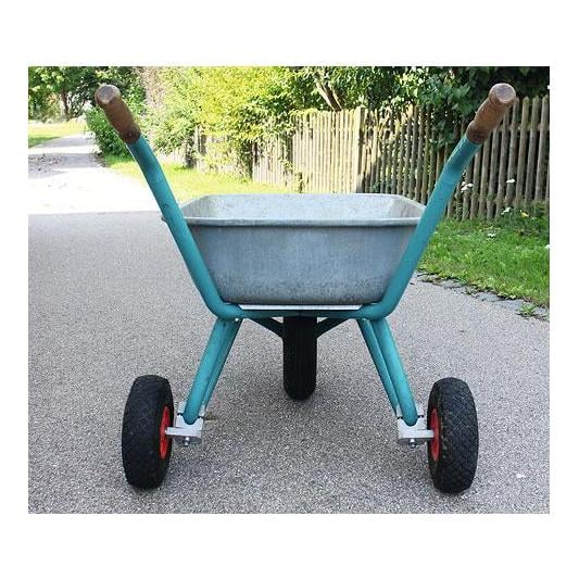 Stützräder für Schubkarre