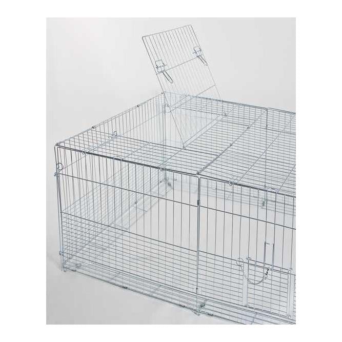 Jungtier-Freilaufgehege mit Ausbruchsperre