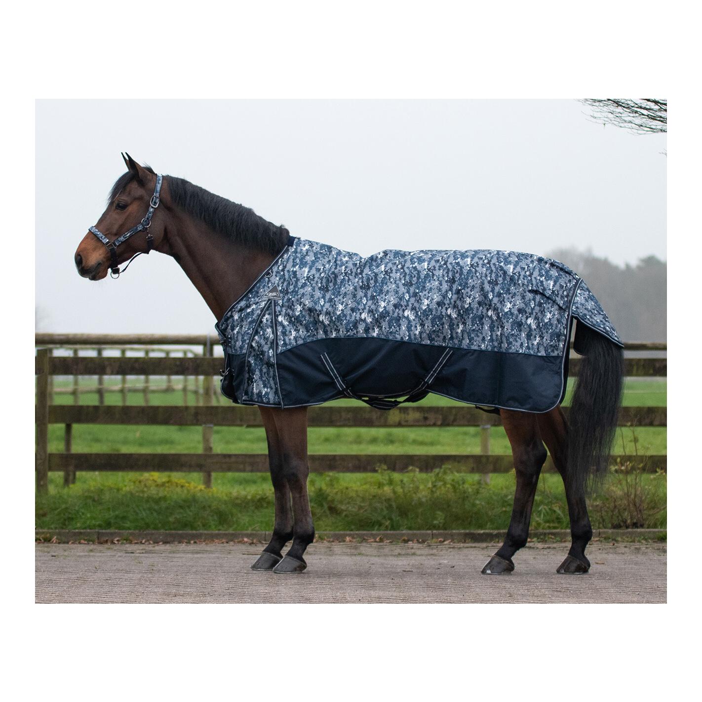 Image of QHP Weidedecke Turnout Collection 150 g - tetrise bei Hauptner.ch