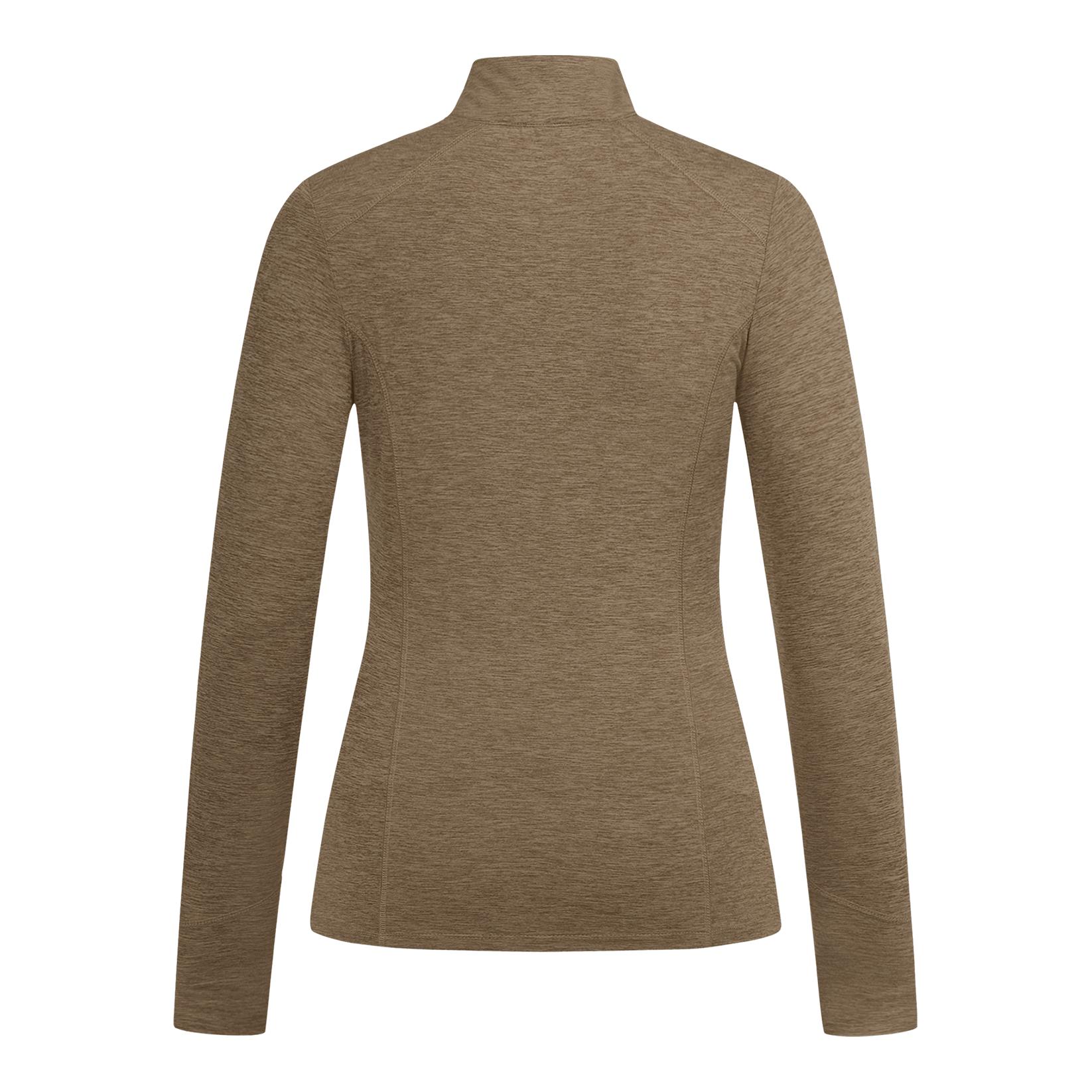 Funktions-Zip-Shirt Milano