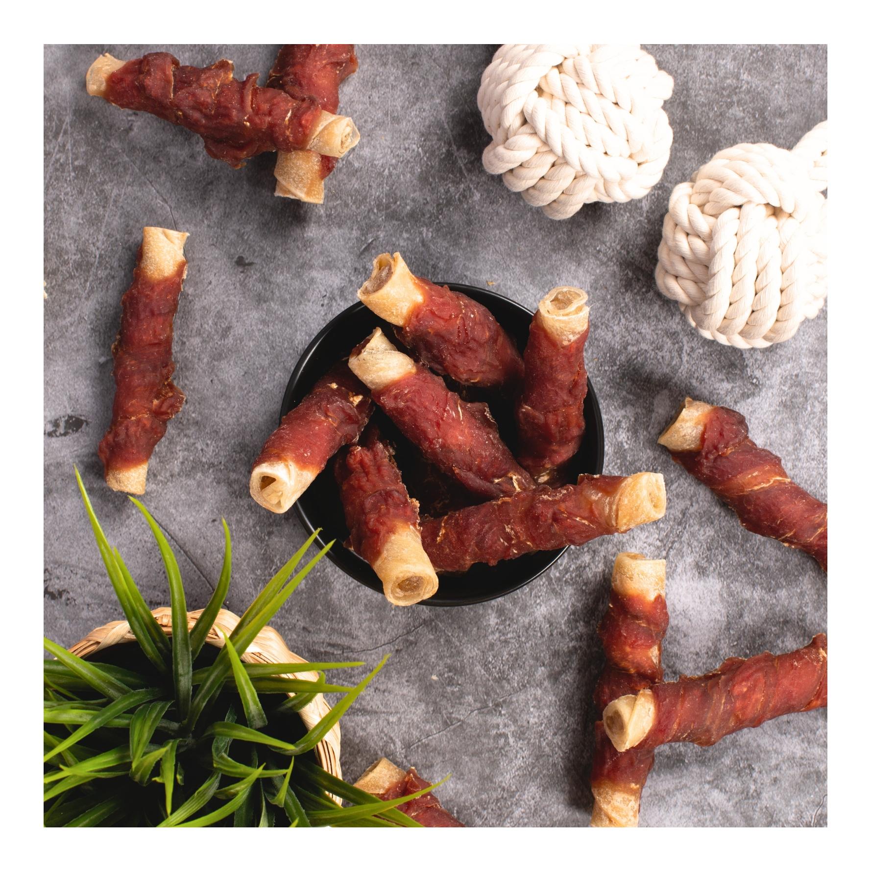 Kaurollen mit Entenbrust natur