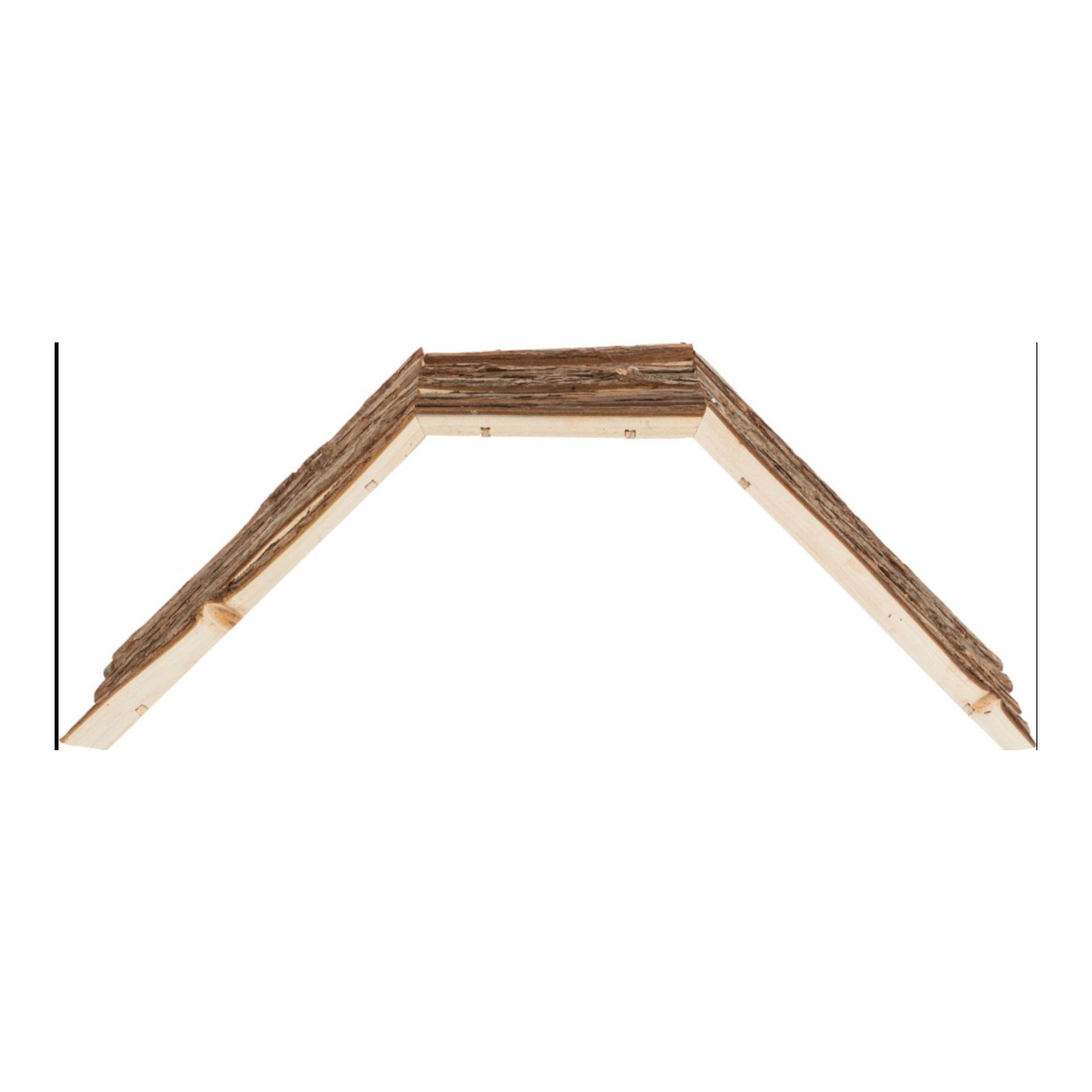 Käfigbrücke aus Rindenholz