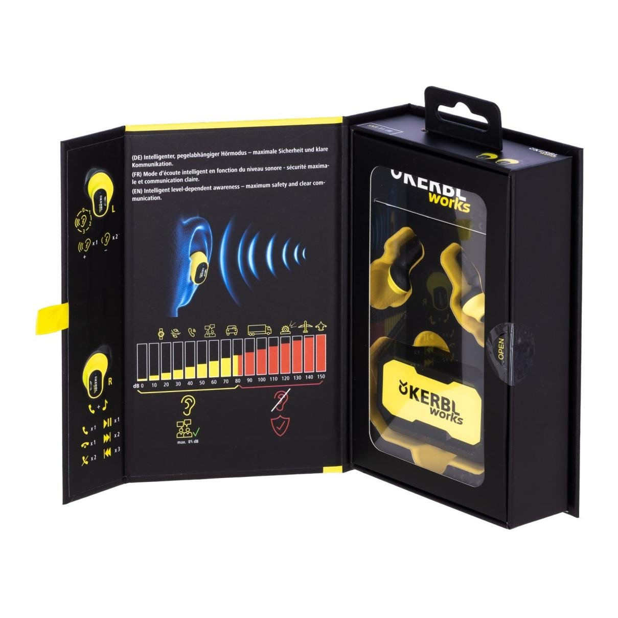 Kerbl Works Gehörschutz / InEar Kopfhörer Buds BT 