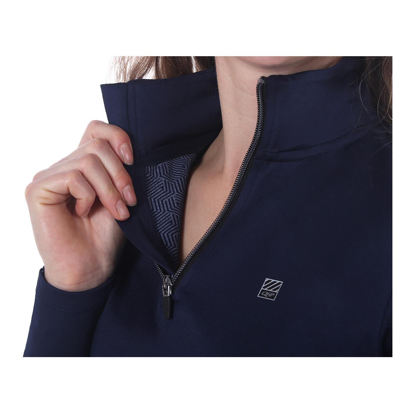 Pull chauffant Loua pour dames - porto red