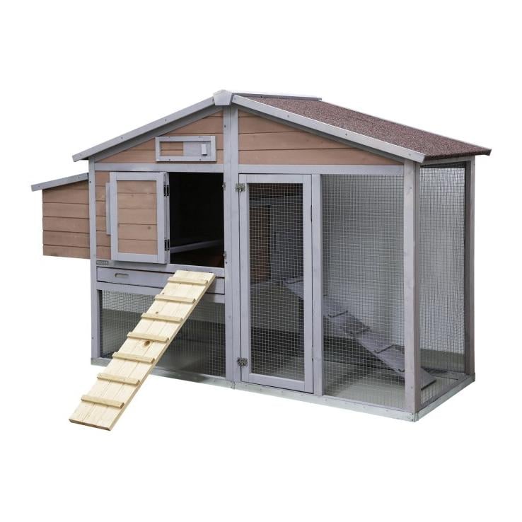 Hühnerleiter aus Holz