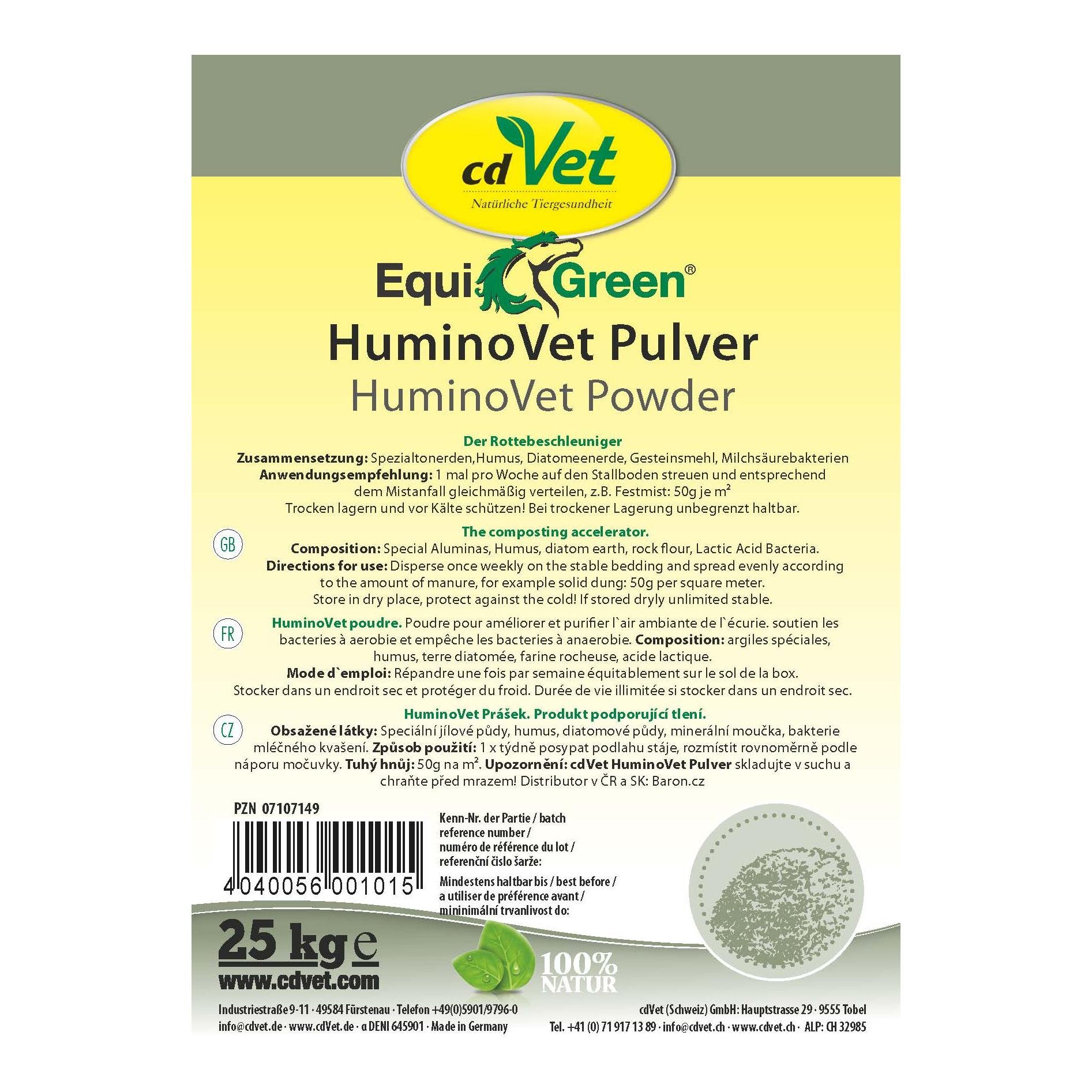 HuminoVet Poudre EquiGreen
