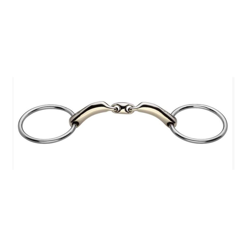 Image of sprenger Trense Novocontact Sensogan doppelt gebrochen - 16mm - Silber - bei Hauptner.ch