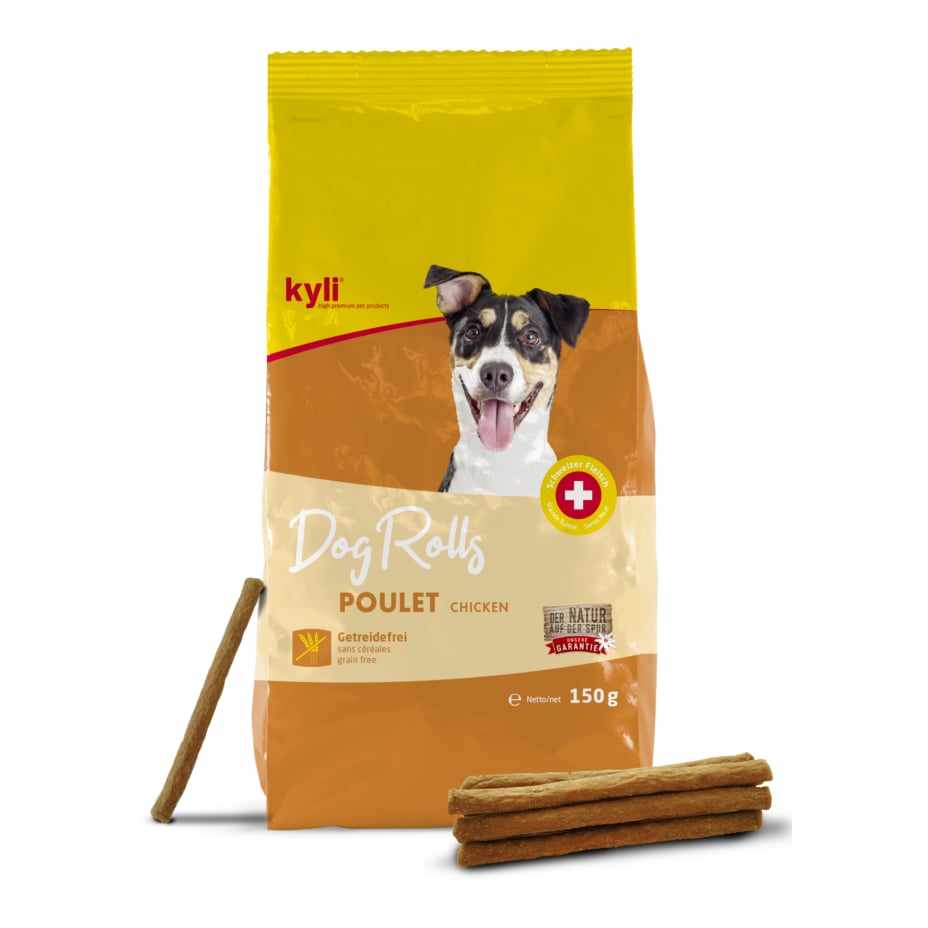 Image of Kyli Hundesnack DogRolls Poulet - Braun/Gelb - bei Hauptner.ch