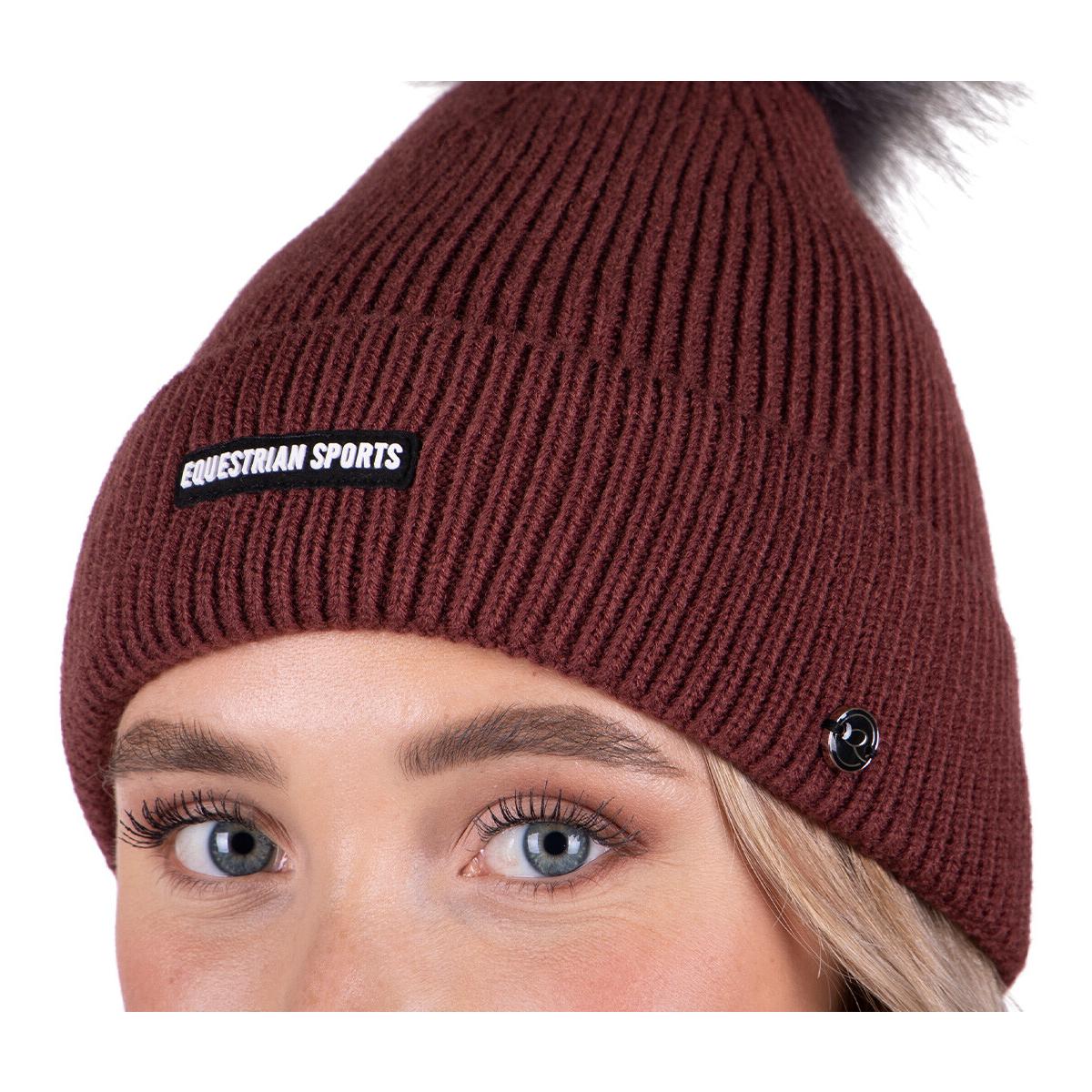 Bonnet tricoté Silvie pour femmes