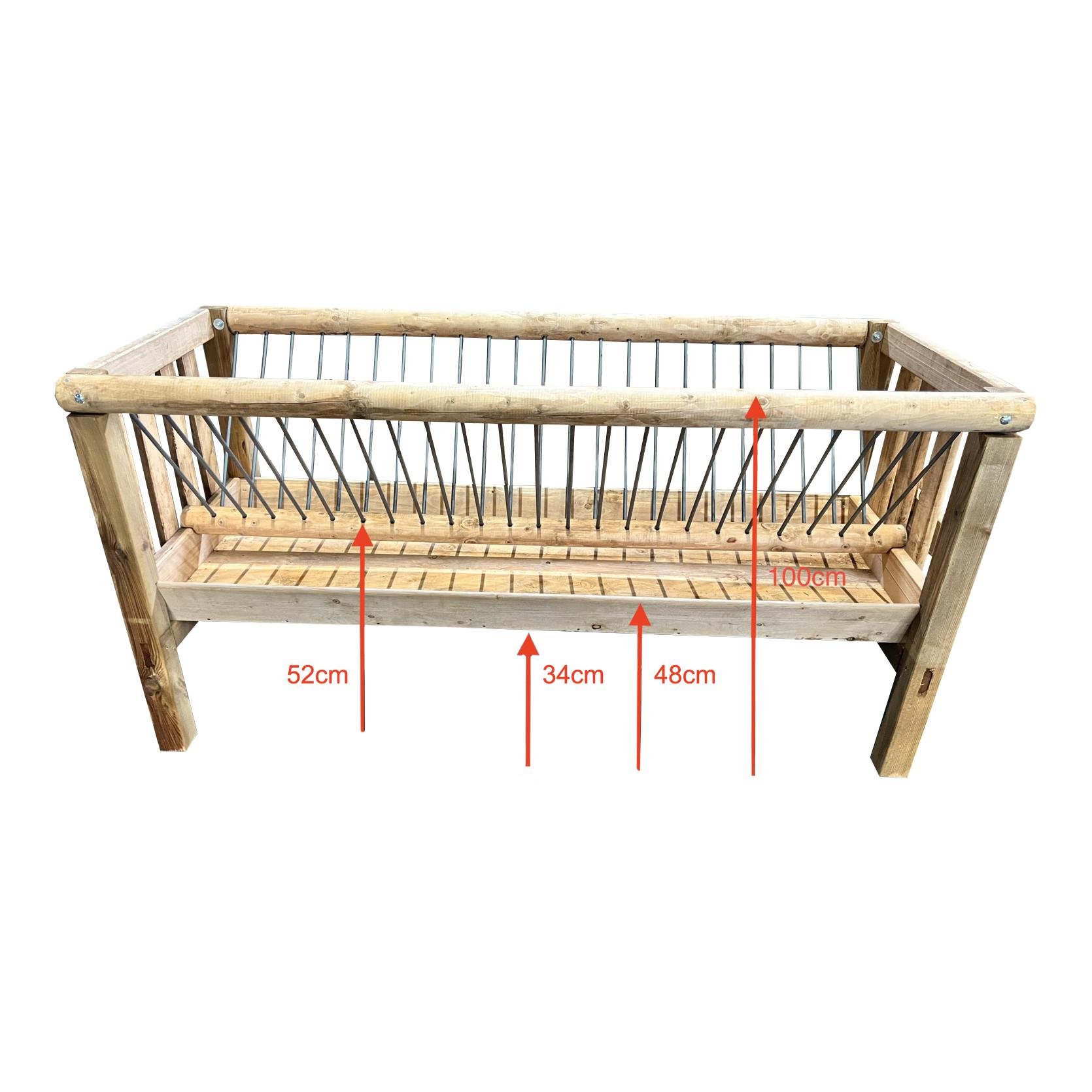 Hauptner Cheval à double corne en bois