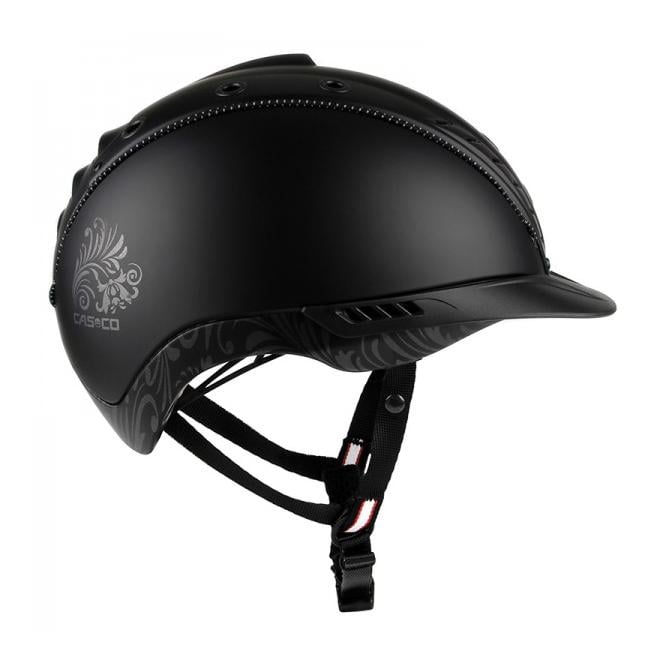 Casque Mistrall 2 floral / MyStyle - noir