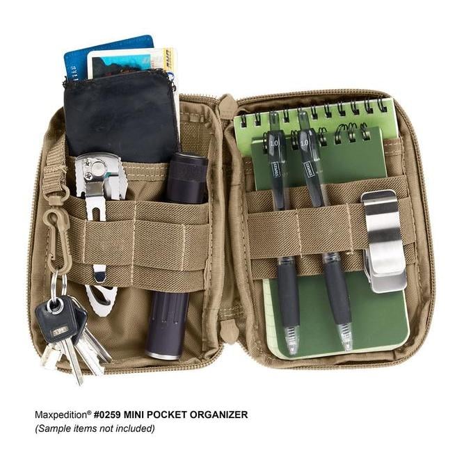 Mini organiseur de poche – vert OD