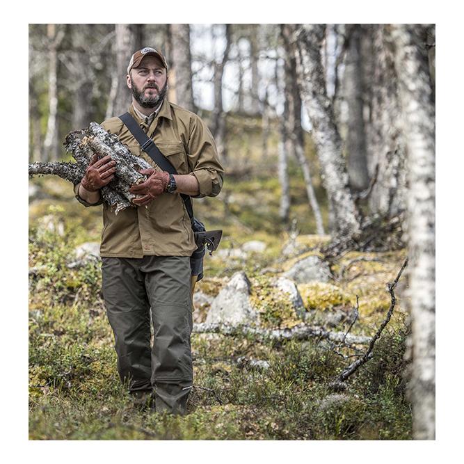 Hose Woodsman - Crimson Sky / Schwarz