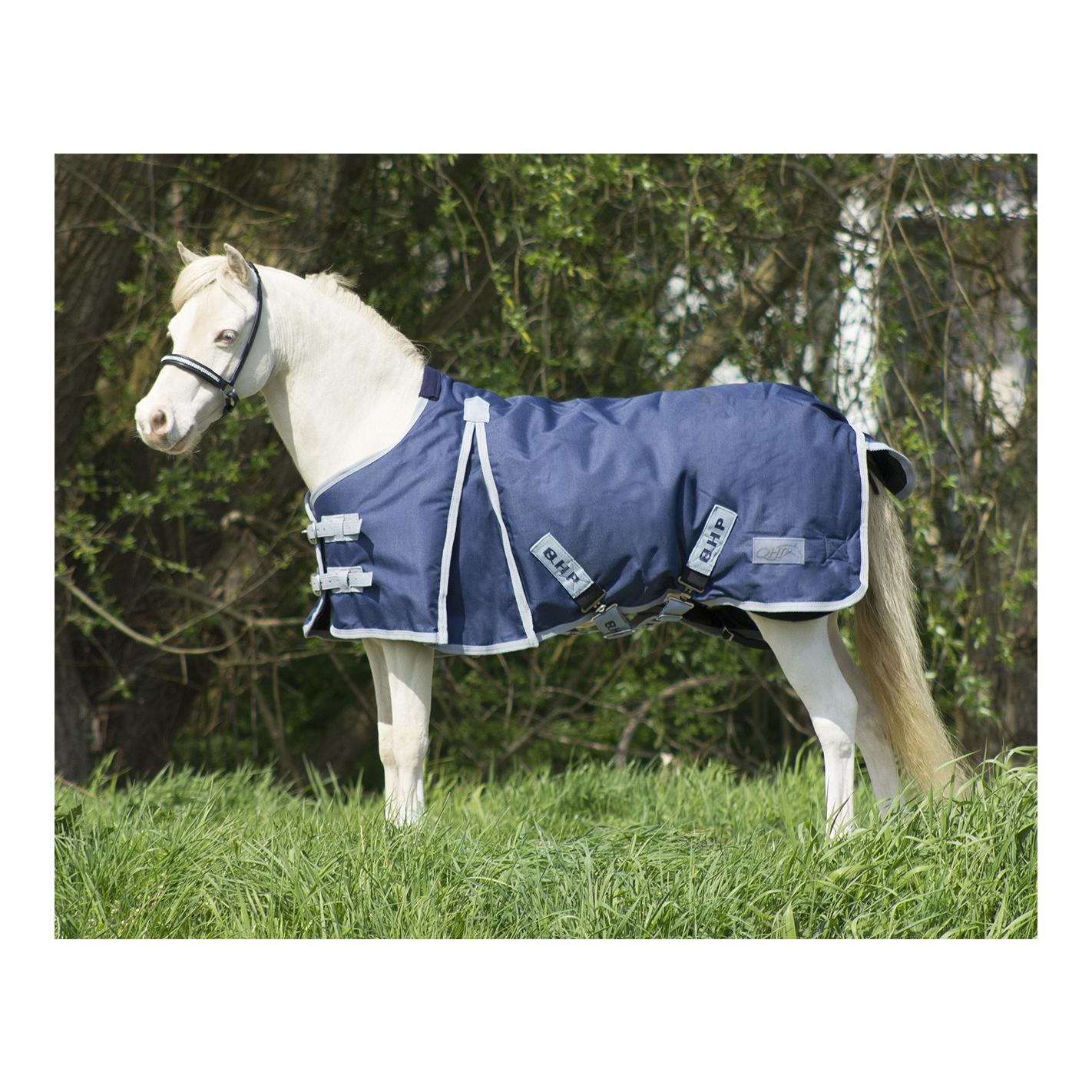 Image of QHP Falabella/ Minihorse Outdoordecke 200 g - blau bei Hauptner.ch