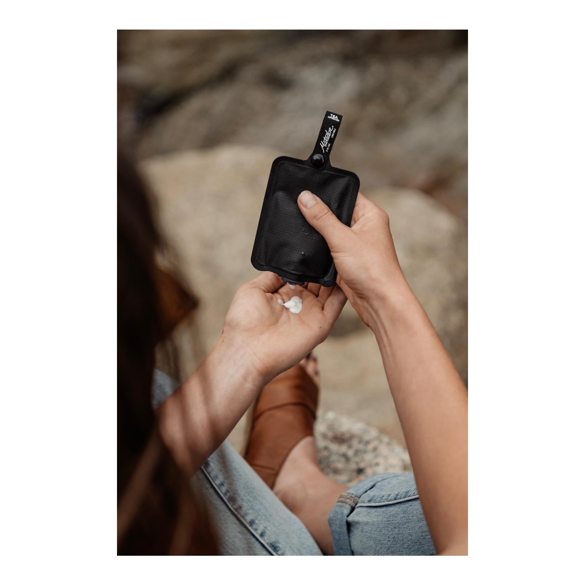 FlatPak Toilettenartikelflaschen (3er-Pack)