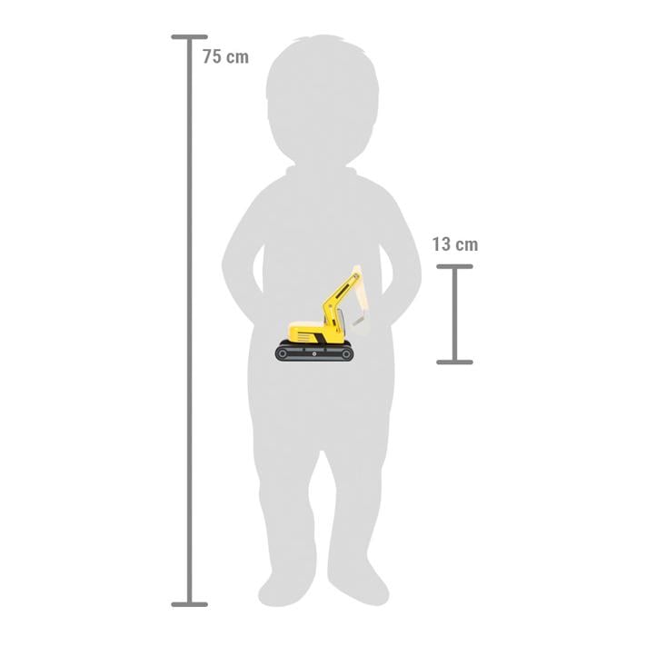 Schaufelbagger mit Kabine