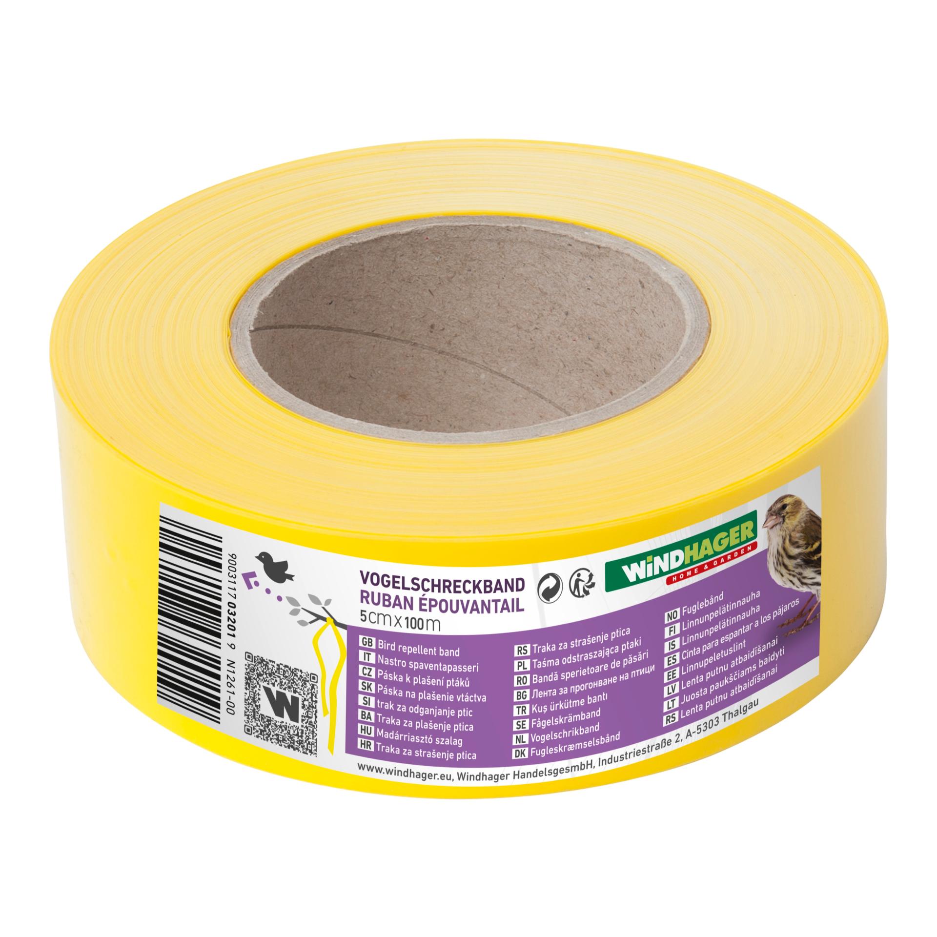 Ruban adhésif anti-oiseaux - 50 mm x 100 m