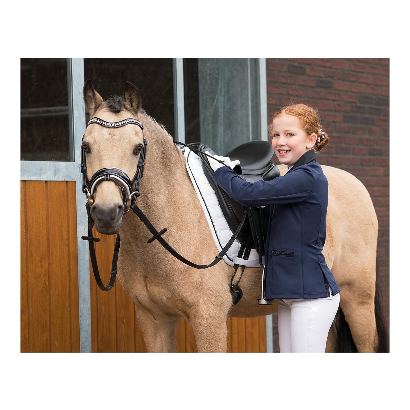 Veste de concours Juliet Junior - bleu