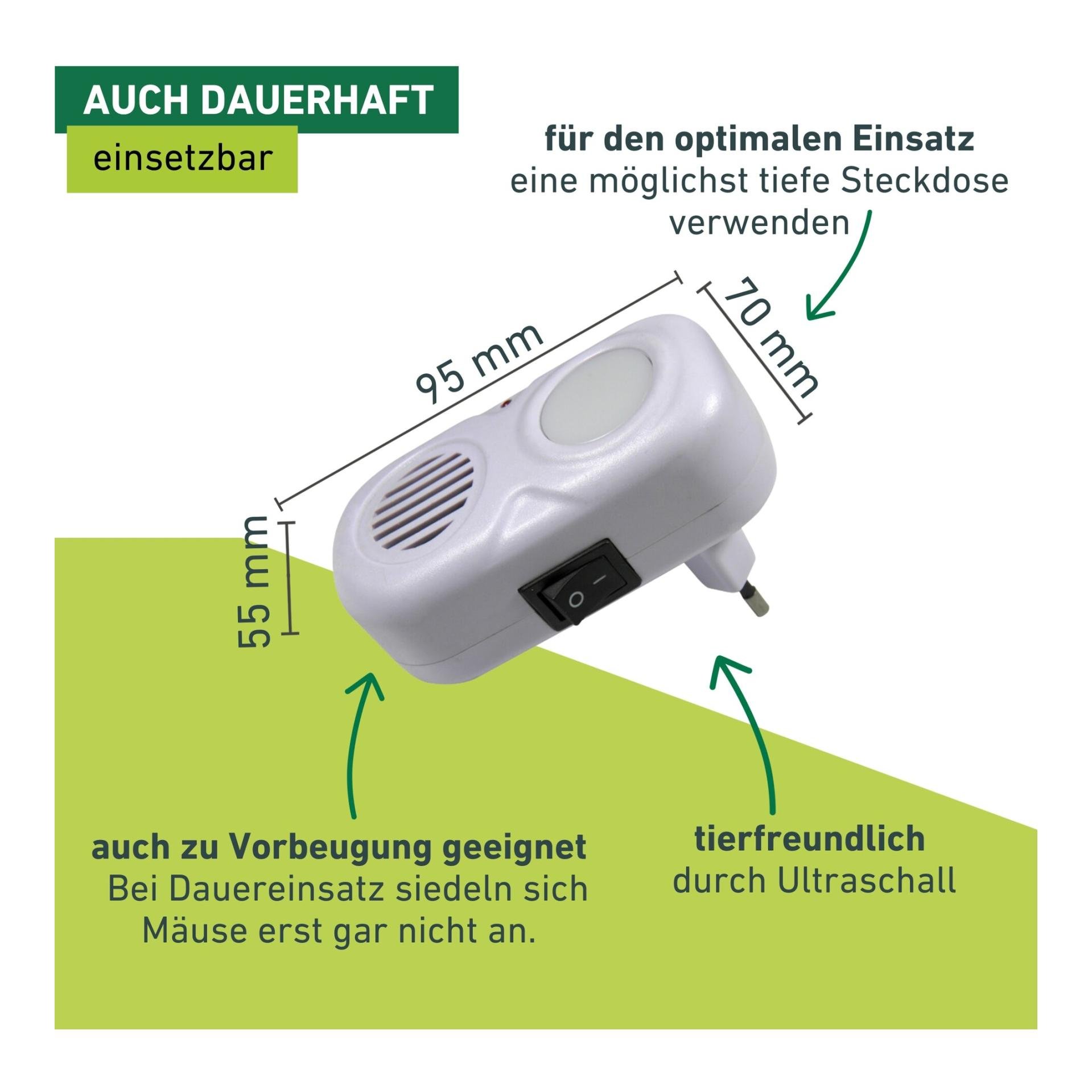 Windhager Répulsif souris Electro Cat - blanc