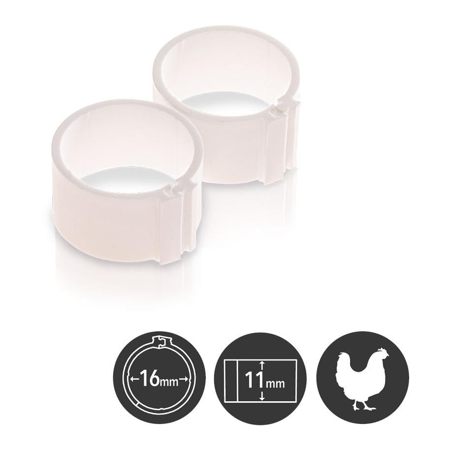 Hühnerfussringe 25 Stk.